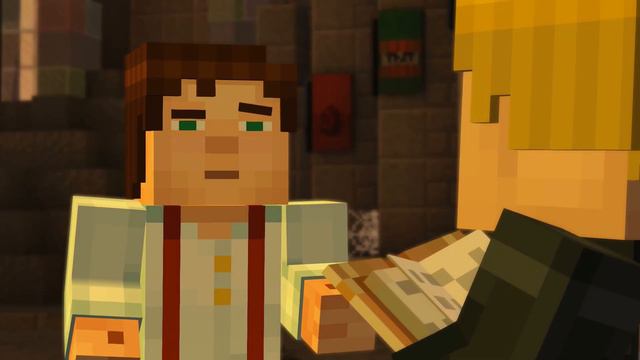 "Arrow to the Knee" - Minecraft: Story Mode - Episode 1 - Part 5 смотреть онлайн