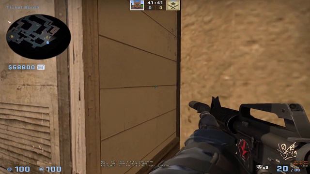 Enemy will probably think you're WALLING after using these Wallbang Spots смотреть онлайн