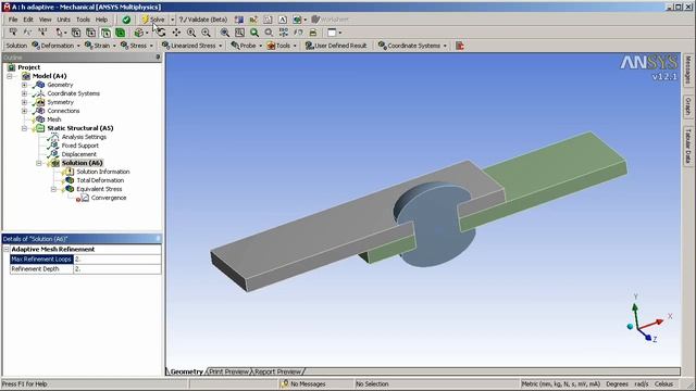 ANSYS Workbench Quick Tip #1 смотреть онлайн