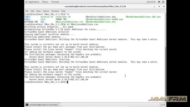 VirtualBox Guest Addition Installation on CentOS 7.5 | VirtualBox 5.2 смотреть онлайн