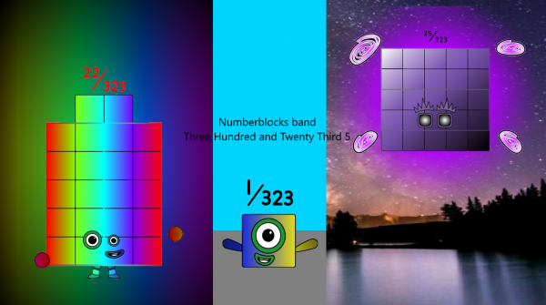 Numberblocks band Three Hundred and Twenty Third 5