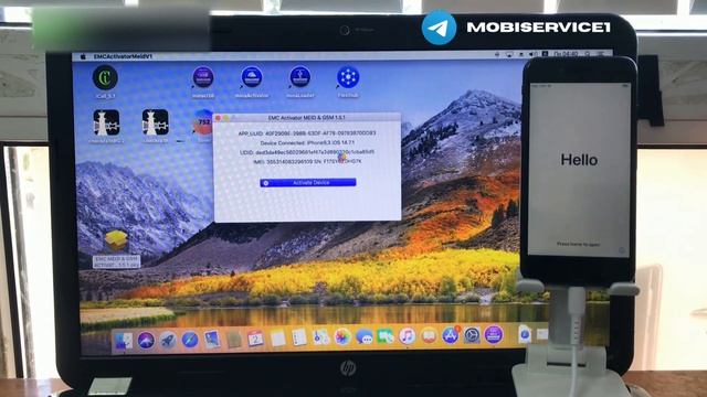 iOS 14.7.1 iPhone 5S, 6, 6S, SE, 7, 8, X. Обход блокировки активации с сетью и сервисами(GSM-MEID) смотреть онлайн