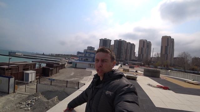 Новороссийск. Гор пляж, парк Фрунзе, новая набережная. Обстановка в городе. (Папа Может) смотреть онлайн