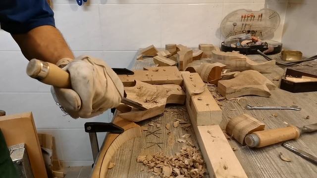 дракон из дерева [часть 1] dragon made of wood | wood carving смотреть онлайн