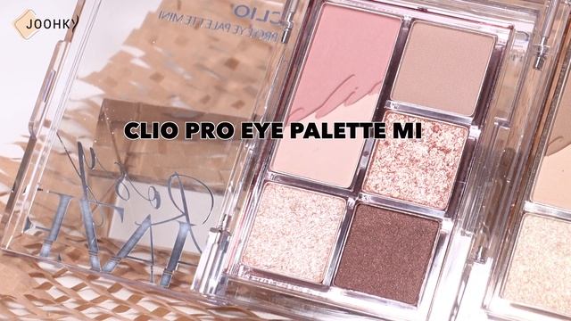 NEW ✨ CLIO PRO EYEPALETTE MINI all color palettes swatch + eye makeup tutorial смотреть онлайн