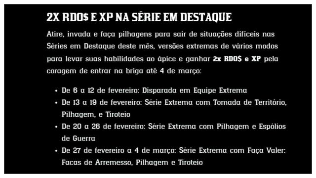 ÚLTIMA SEMANA DA ATUALIZAÇÃO PARA RED DEAD REDEMPTION 2 ONLINE смотреть онлайн