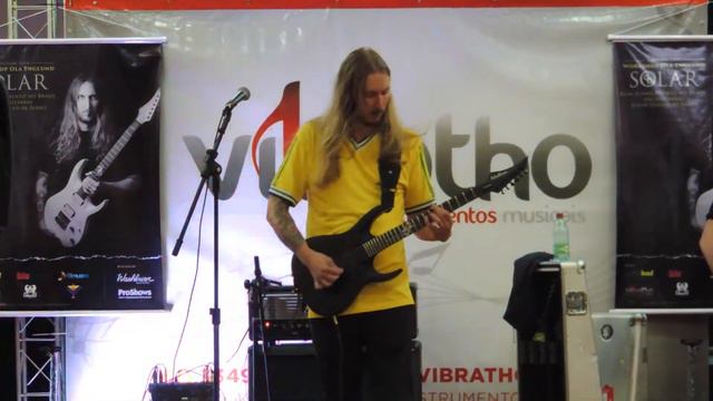 Ola Englund Guitar Clinic In Vibratho Music Store смотреть онлайн