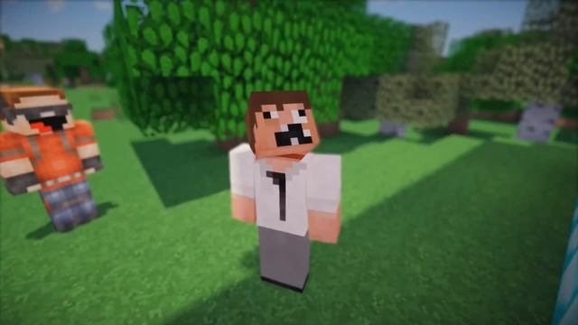 Если Нубы и Про поменялись местами [RUS] - Minecraft Машинима смотреть онлайн