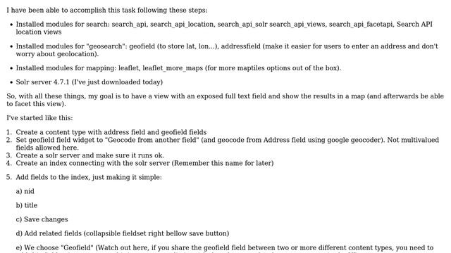 Drupal: How to use Solr Index to display node in a Google Map? (2 Solutions!!) смотреть онлайн