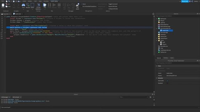 Roblox Studio - How to make a Roblox group rank team & leaderboard смотреть онлайн