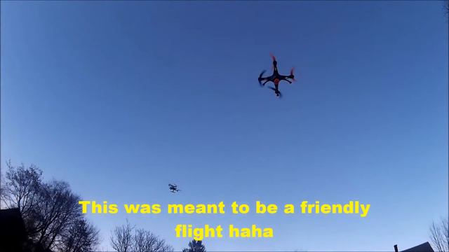 Syma X8c Bullys JXD 509v(joke video) смотреть онлайн