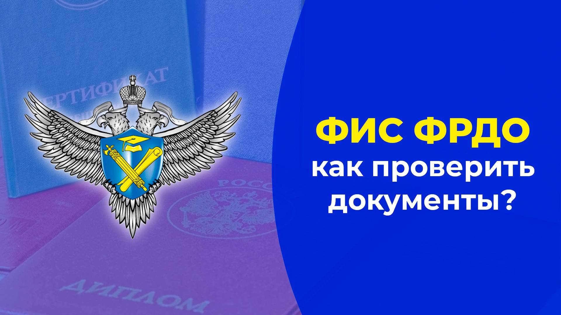 ФИС ФРДО: как проверить документ об образовании в реестре? смотреть онлайн