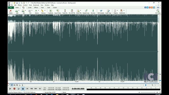 WavePad Audio Editing Tutorial | MP3 Track Editor смотреть онлайн