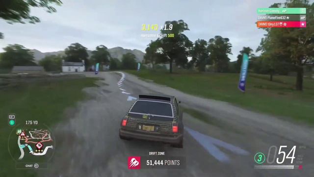 High scoring Drift Zone run on Forza Horizon 4 смотреть онлайн