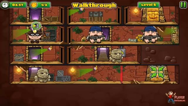 Bob The Robber 5: Temple Adventure By Kizi Walkthrough Gameplay смотреть онлайн