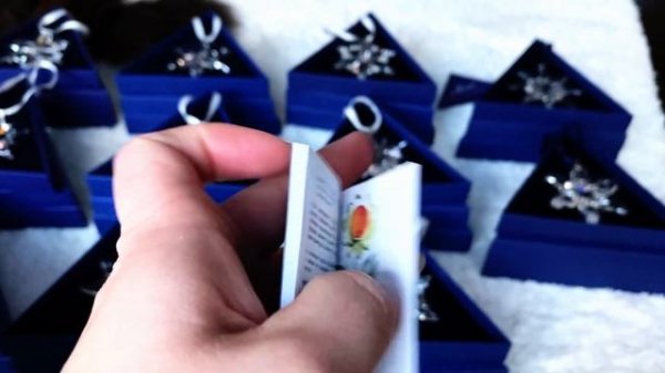 Влог №8 II Хрустальные звезды Swarovski II Снежинки Swarovski