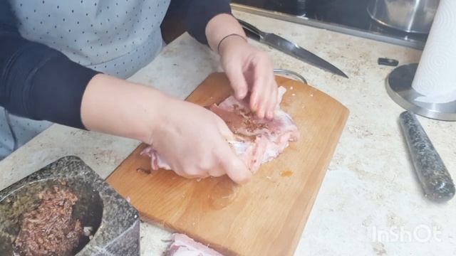 Грудинка Запеченная в Духовке/Вкуснее я еще не Пробовала/Рецепт Запеченной Свиной Грудинки смотреть онлайн