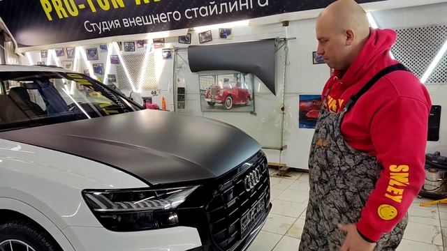 Полная обтяжка кузова с проёмами. смотреть онлайн
