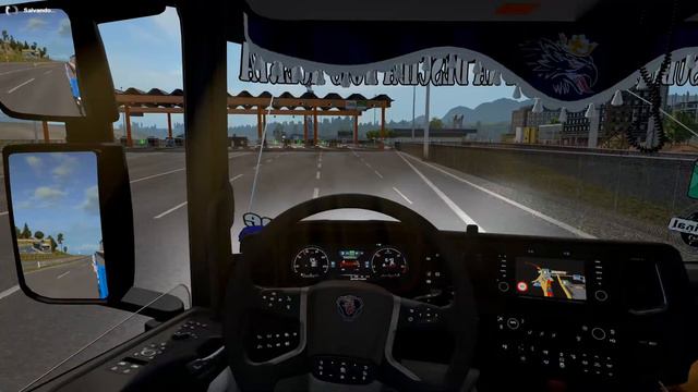 NEW SCANIA S | MAPA RBR | ETS 2 1.37 | смотреть онлайн