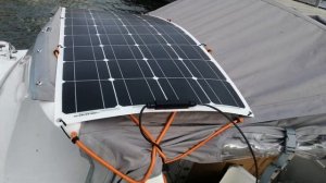 солнечные панели на катер