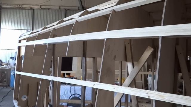 Строительство парусной яхты Натали 850 смотреть онлайн