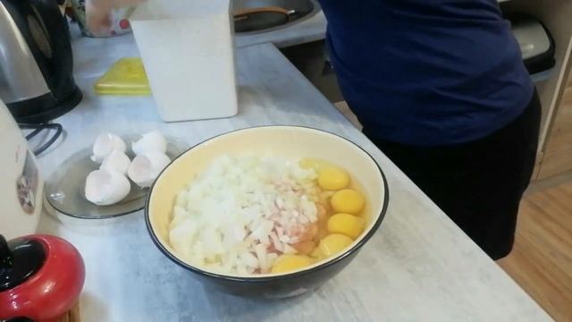 Рубленые куриные котлеты.Котлеты по-албански.Chopped Chicken Cutlets.Cutlets In Albanian.