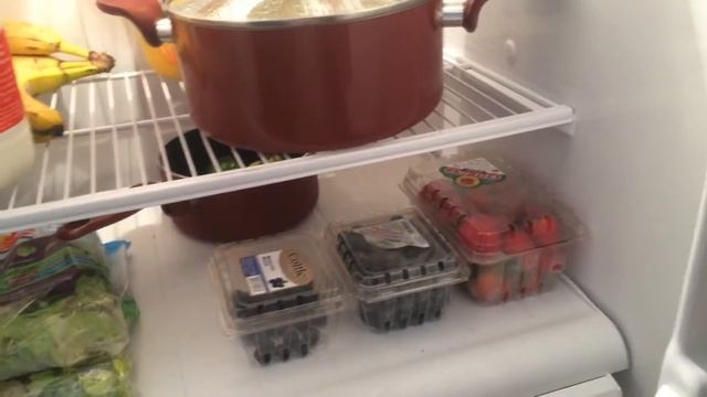 Что мы едим в США . Наш холодильник и цены на продукты .