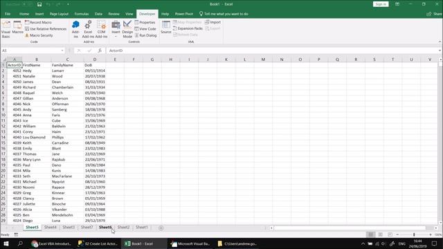 Excel VBA Introduction Part 56.5 - Basic ADO Commands смотреть онлайн
