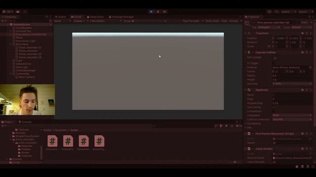 Flying Camera View Unity Project смотреть онлайн