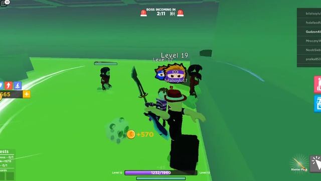 Новый симулятор ниндзя в Роблоксе + КОДЫ. Стали самыми сильными. Slicing Simulator Roblox⚔️⚔️⚔️ смотреть онлайн