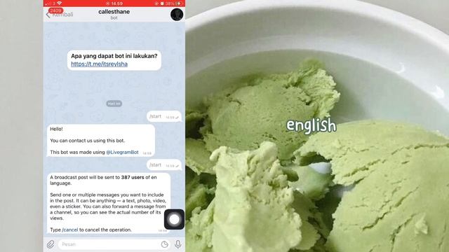 ` cara broadcast (bc) di telegram menggunakan @livegrambot смотреть онлайн