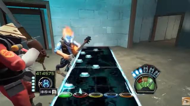 Sniper plays guitar hero in Team fortress 2 смотреть онлайн