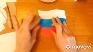 Мастер- класс «Открытка к дню Российского флага»