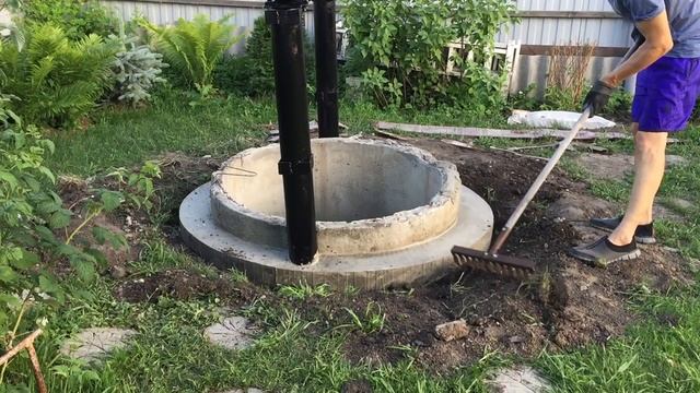Колодец 7. Оформление дачного колодца. Часть 1 смотреть онлайн