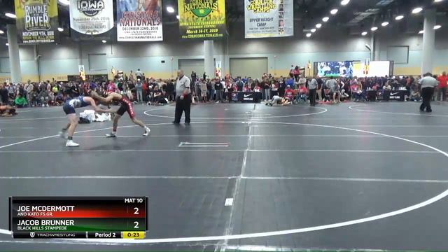 High School (9th - 10th Grade) 106 Jacob Brunner Black Hills Stampede Vs Joe McDermott Ano Kato FS смотреть онлайн