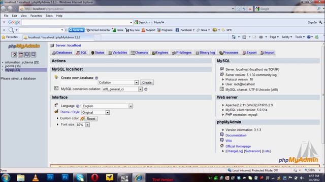 How To Delete Database Phpmyadmin