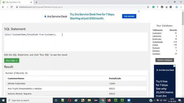 SQL - Part 5 - SQL is not case sensitive смотреть онлайн