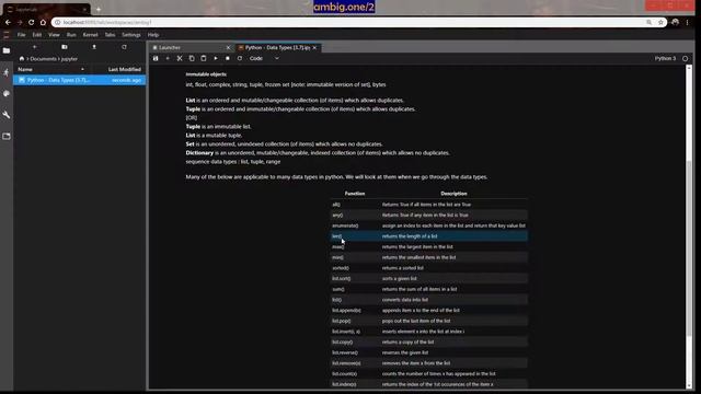 #Python - Data Types [3.7] смотреть онлайн