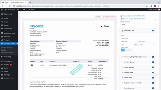 How to create WooCommerce PDF Invoices, Packing Slips, Delivery Notes, and Labels (Free plugin) смотреть онлайн