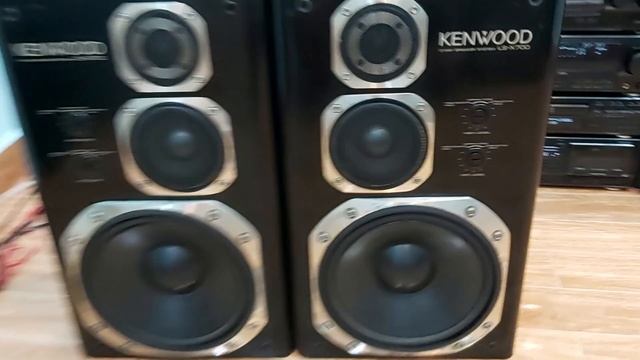 Cặp loa dàn đại Kenwood LS X700 CS 320W có phân tần chỉnh đc Trebl Mid lun nhen 0918484034 смотреть онлайн