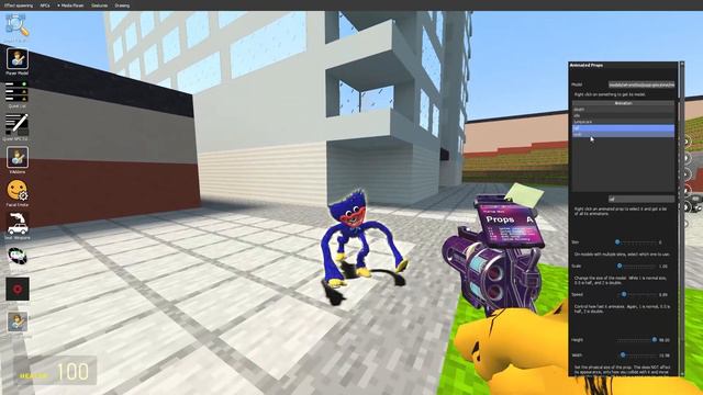 BRAND NEW POPPY PLAYTIME DR G BASE NEXTBOT SPOTLIGHT in Garry's Mod Sandbox смотреть онлайн