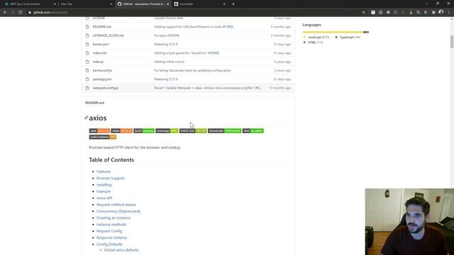 Axios Promise Based REST HTTP Tutorial смотреть онлайн