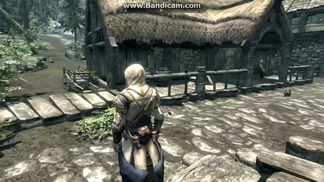 Мод для Skyrim Одежда из игры Assasins Creed смотреть онлайн