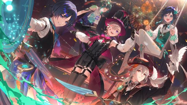 Genshin Impact Live Wallpaper (Anemo boys and Lyney) смотреть онлайн
