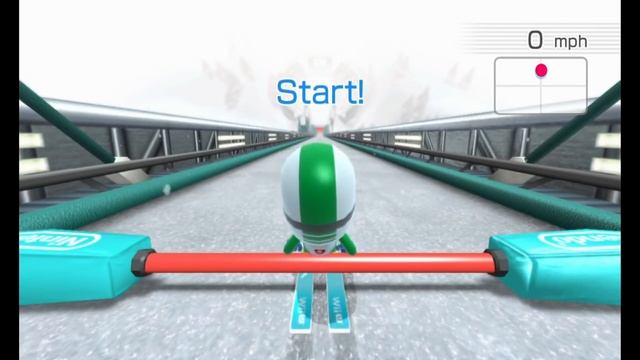 Wii Fit U Ski Jump Extra 701 смотреть онлайн