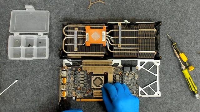 AMD RADEON RX6700XT Nitro+ Thermal Paste Replacement