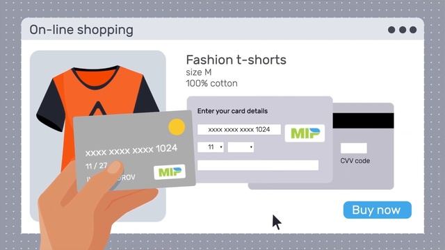 2 д анимация для мобильного кошелька с биометрической защитой! смотреть онлайн