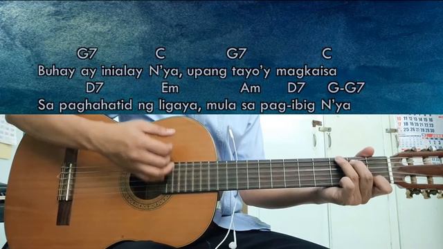 Sa Piging Ng Panginoon - Guitar Chords смотреть онлайн