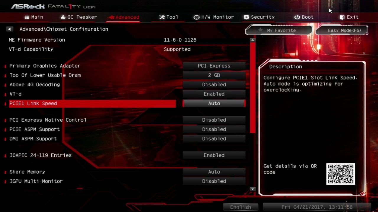 ASRock Z270 Gaming ITX AC