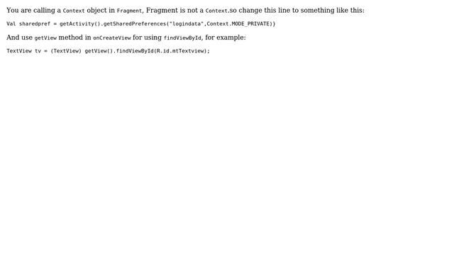 Getpreferences not working in fragment (2 Solutions!!) смотреть онлайн